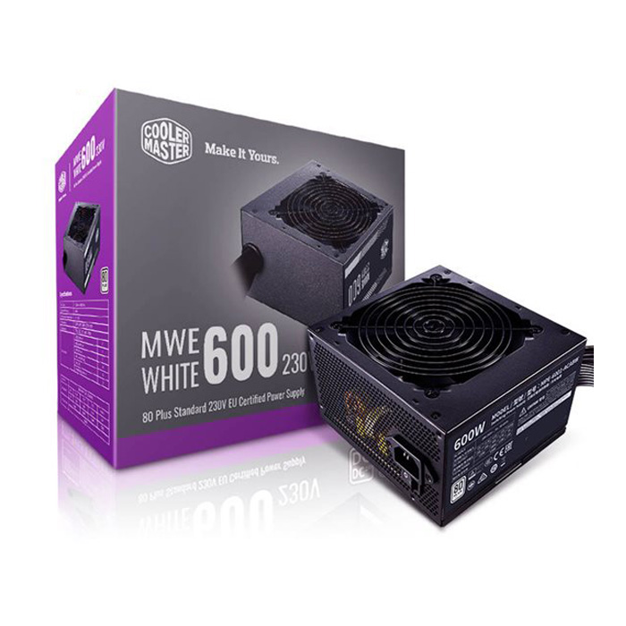 پاور کولرمستر 600 وات مدل COOLER MASTER MWE 600W