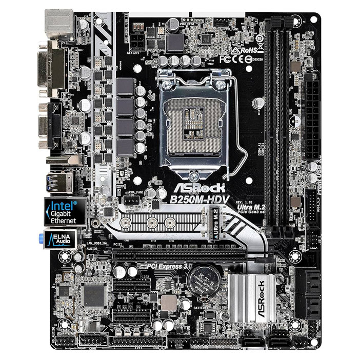 مادربرد ازراک مدل ASROCK B250M-HDV