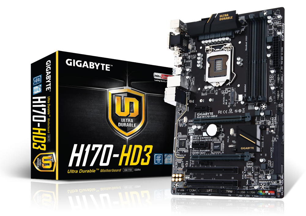 مادربرد گیگابایت مدل GIGABYTE H170-HD3