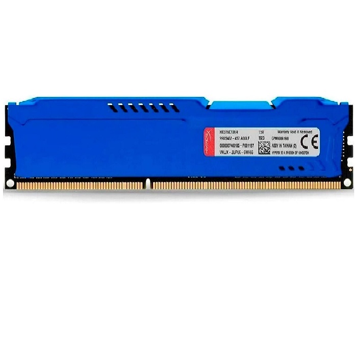 رم دسکتاپ کارکرده کینگستون مدل HyperX Fury DDR3 1866MHz 4GB