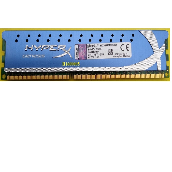 رم کامپیوتر کارکرده کینگستون مدل HyperX Fury DDR3 1600MHz 4GB