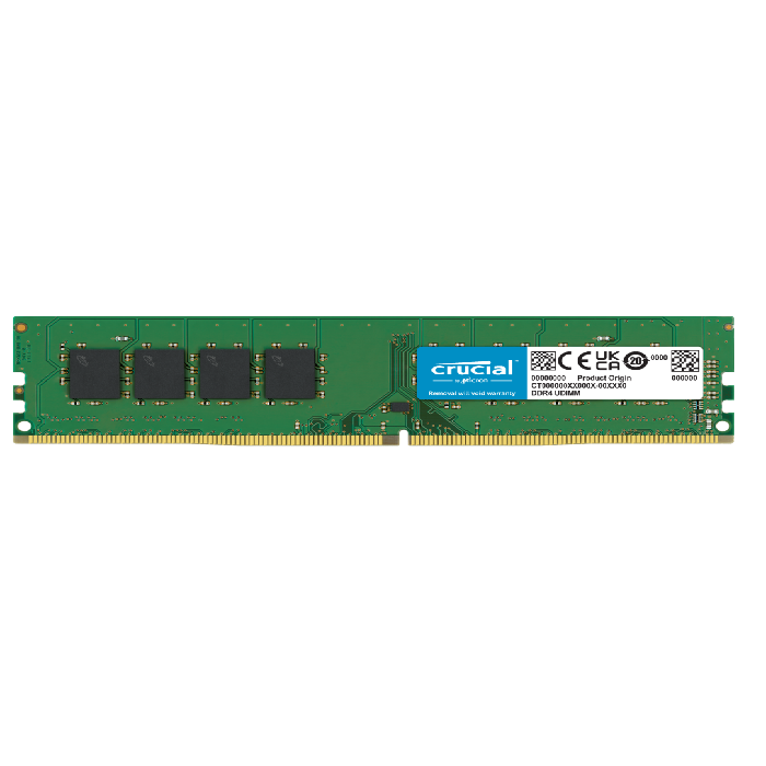 رم دسکتاپ کروشیال آکبند DDR4 مدل CRUCIAL 16GB DDR4 2400Mhz PC4