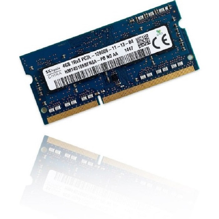 رم لپ تاپ کارکرده هاینیکس DDR3 مدل SKHYNIX 4GB PC3L 1600Mhz