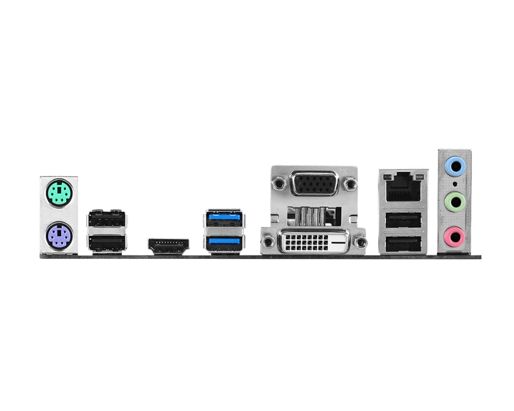 مادربرد کارکرده ام اس آی DDR3 مدل MSI H81M ECO
