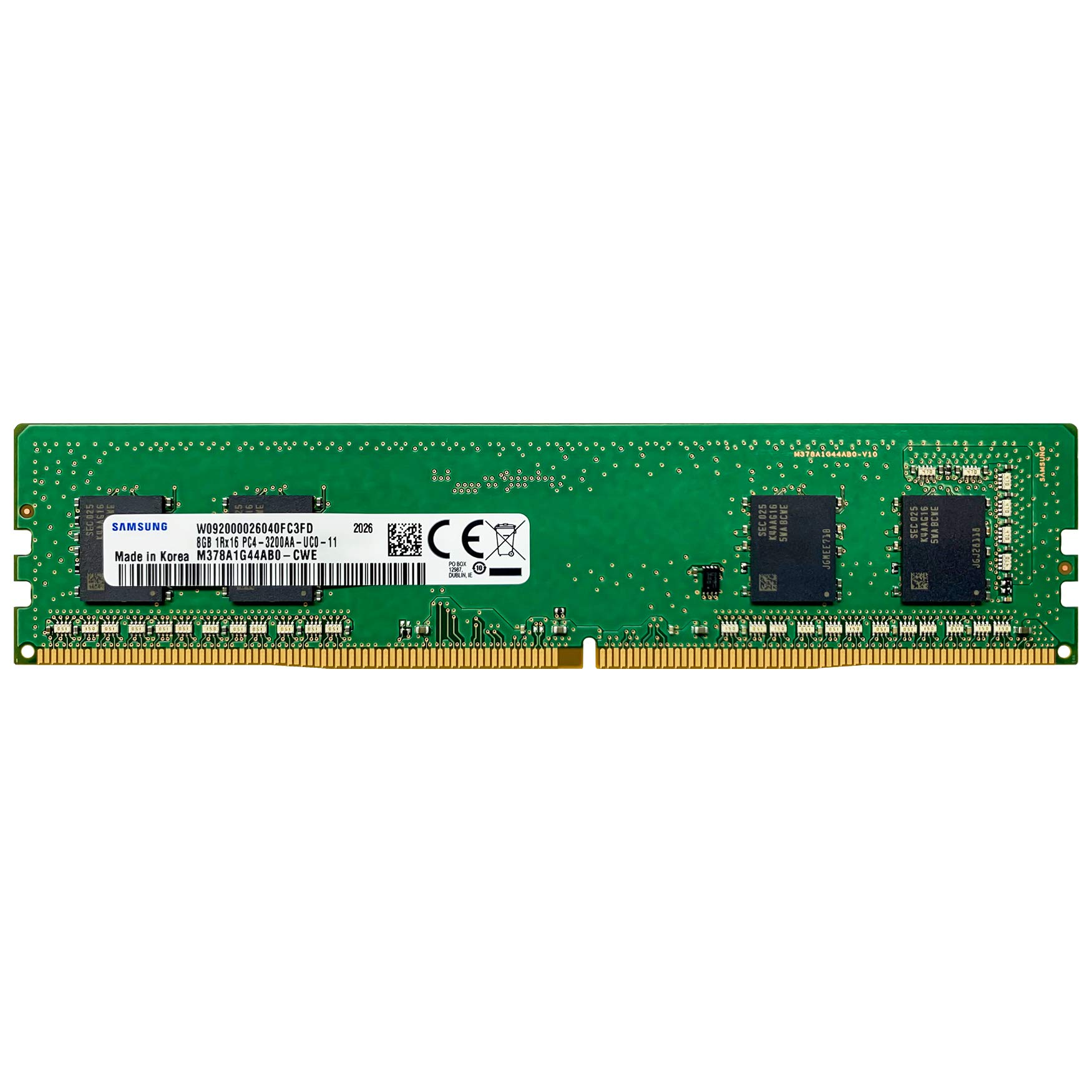رم  کارکرده سامسونگ 8 گیگ  مدل SAMSUNG 8G DDR4 PC4-25600 DIMM  3200MHZ CL11